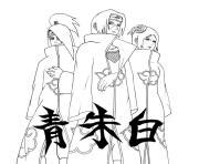 Coloriage naruto à imprimer