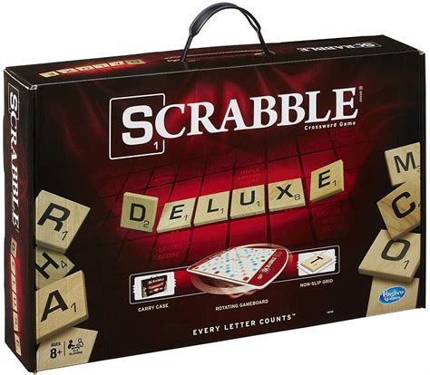 Scrabble Deluxe Edition Game Ebay