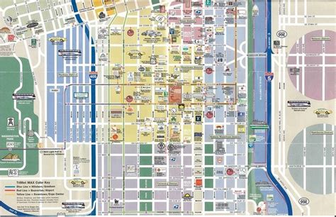 How Much Has Downtown Portland Changed Recently An Old Visitor S Map