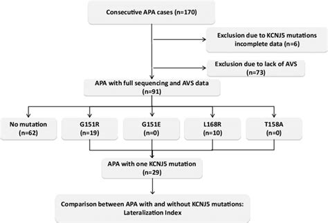 Flow Chart Of The Study Consecutive 170 Apa Cases For Whom Clinical