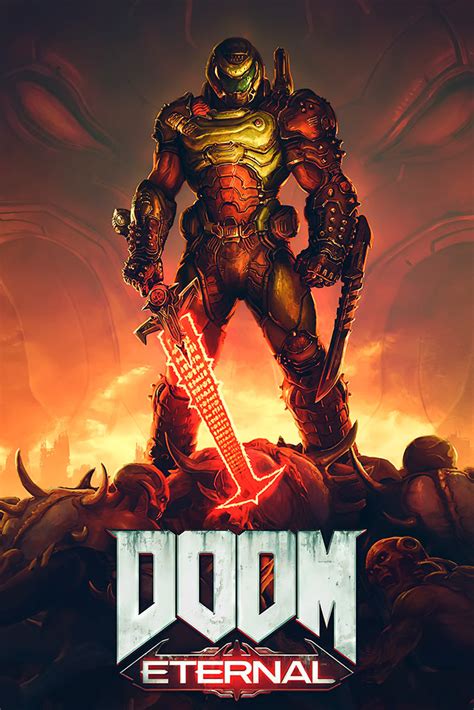 Slayer Of Doom I And Doom Ii Video Game Poster Multiple Sizes Ph