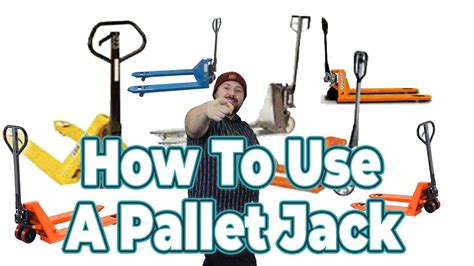 How To Use A Manual Pallet Jack Safety And Operation Of Pallet Truck