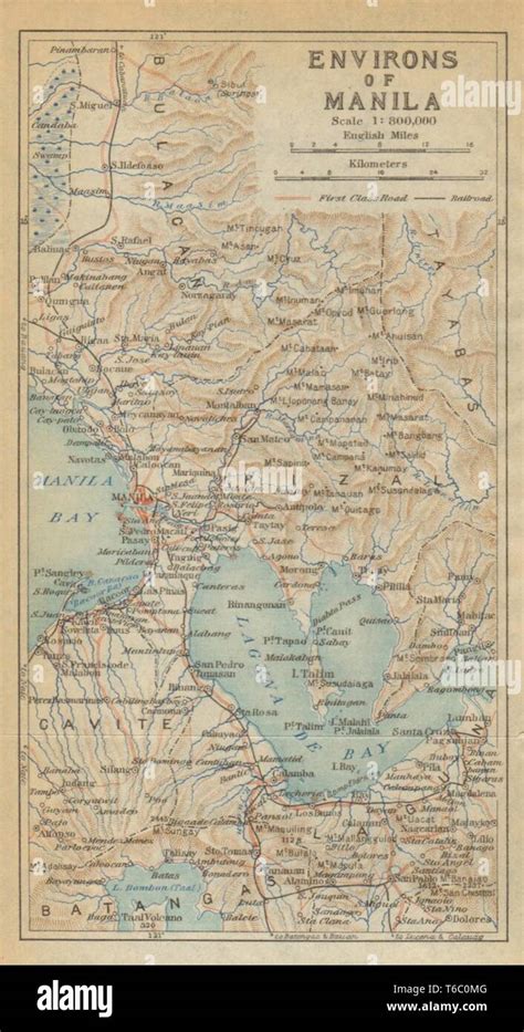 Antique Map Of Luzon Hi Res Stock Photography And Images Alamy