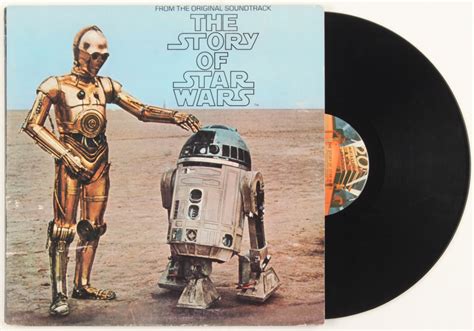 Vintage 1977 Star Wars Vinyl Lp Soundtrack Record Album Pristine
