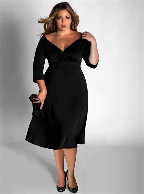 How To Buy The Best Plus Size Black Dresses In 2020 With Images