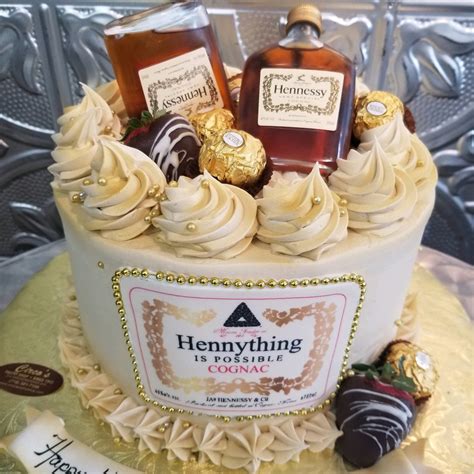 Hennessy Cake The Hennything Is Possible Cake For Local Delivery Or Circo S Pastry Shop