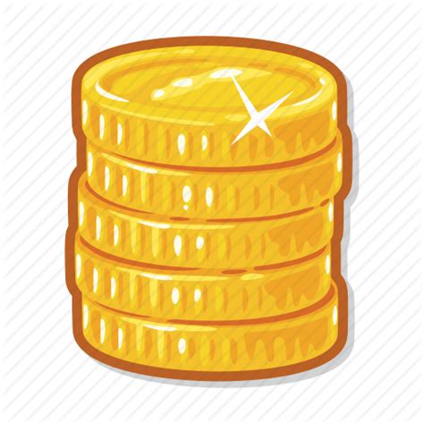 Gold Coin Icon Png Transparent Background Free Download 3830