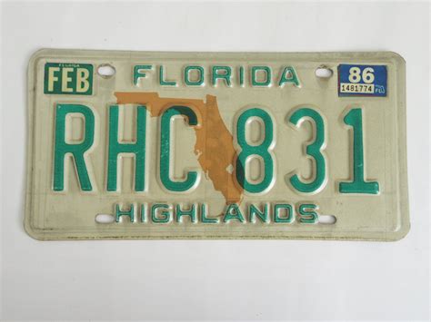 15 Florida License Plate Clipart You Should Have It