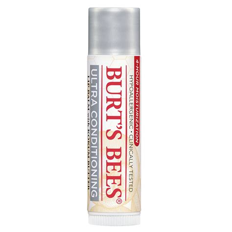 If you have difficulty accessing any content, feature or functionality on our website or on our other electronic platforms, please call us at. Burt's Bees Ultra Conditioning Lip Balm, Unflavored - 0.15 ...