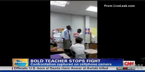 Video Teacher Breaks Up Fight In Classroom Joe Clark Style