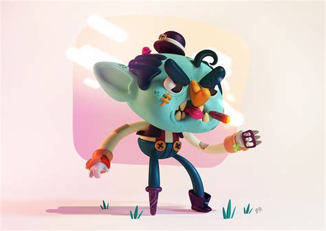 Cute 3d Characters By Santiago Moriv Daily Design Inspiration For