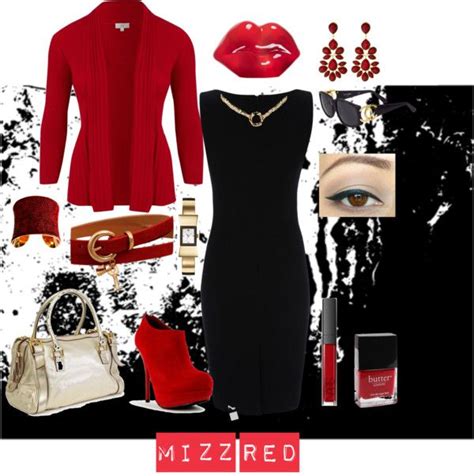 Mizz Red Fashion Red Polyvore