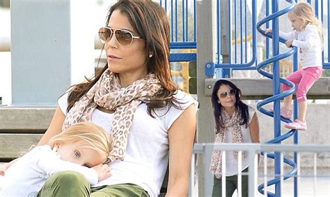 Bethenny Frankel Looks Worn Out During An Afternoon At The Park With Her Daughter Bryn Daily