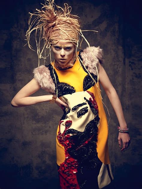 Coco Rocha Gets Wild For Harpers Bazaar Mexico Cover Shoot Fashion Gone Rogue Fashion Coco