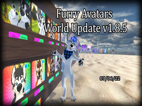 furry avatars world v1․8․5 worlds on vrchat beta