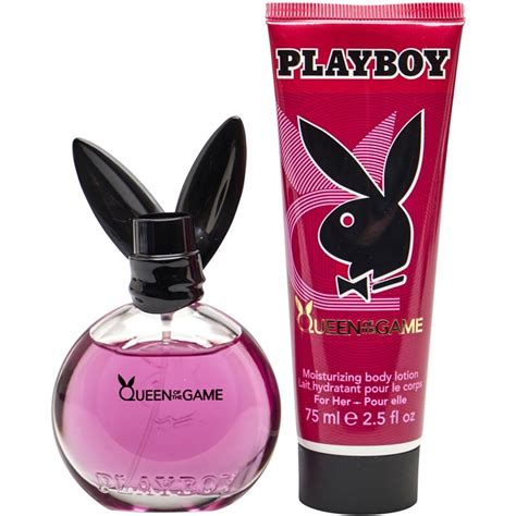 Buy Playboy Womens Queen Of The Game Ml Edt Ml Body Lotion Tin