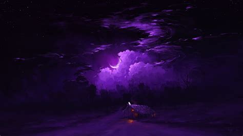 Purple Midnight By Bisbiswas On Deviantart