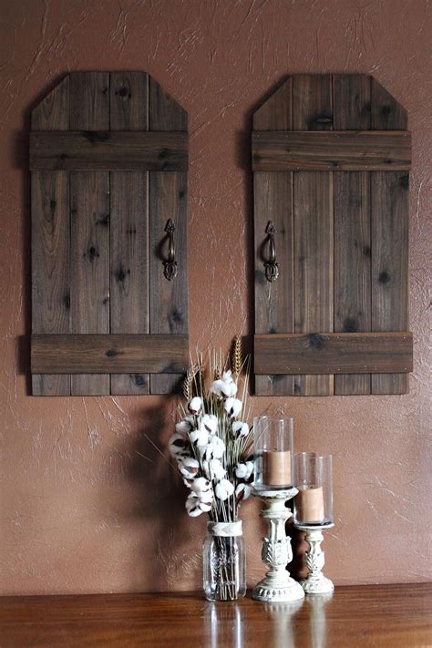 Shutters custom shutters arched windows budget blinds colonial house window treatments interior shutters british colonial luxury design. Indoor Shutter Wall Decor ,Rustic Barn Doors, Mini Barn Doors, Rustic Wall Decor, Rustic ...