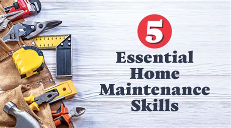 5 Home Maintenance Skills Every Homeowner Should Master Rose And Womble