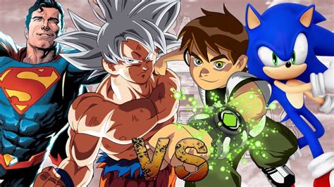 Anime Vs Videojuegos Vs Comics Vs Cartoons Épicas Batallas De Rap