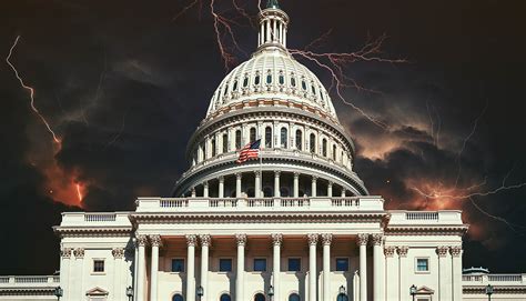미국 국회 의사당 폭풍 Vdd7