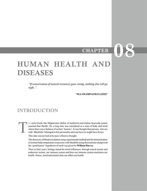 Solution Study Material For Human Health And Disease Studypool
