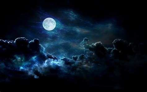 night moon wallpaper wallpapersafari