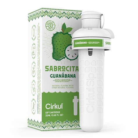 Cirkul Sabrocita Soursop Flavor Cartridge, Drink Mix, 1-Pack - Walmart.com