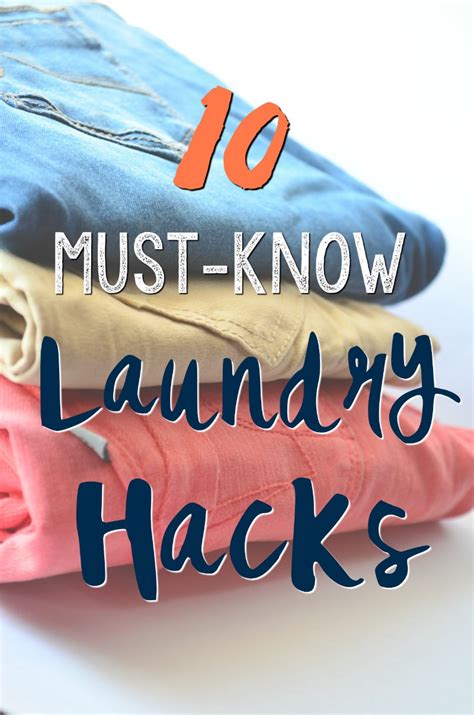 10 Laundry Hacks You Need To Know Pretty Extraordinary