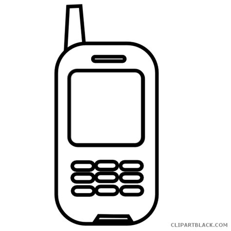 Outline Clipart Phone Outline Phone Transparent Free For Download On