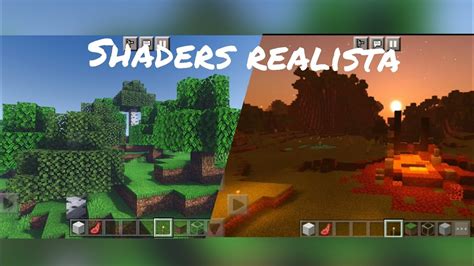 Top 3 Melhores Shaders Realistas Para Minecraft Youtube