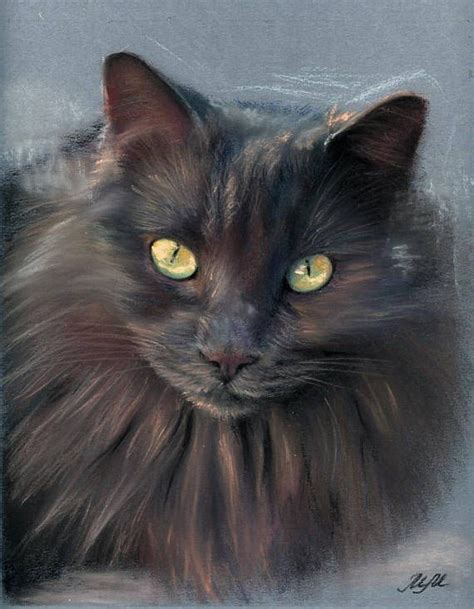 Pin On Gray Cat Painting