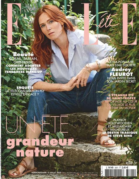 La chaîne du magazine web elle.ci pour les femmes en côte d'ivoire. Audrey Fleurot - ELLE Magazine France 07/17/2020 Issue ...