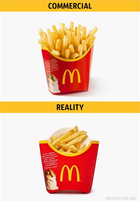 Fast Food Expectations Vs Reality These Photos Will Surprise You