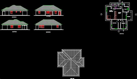 House Plan Autocad Dwg Autocad Plan Dwg Cad Designs Bodenewasurk