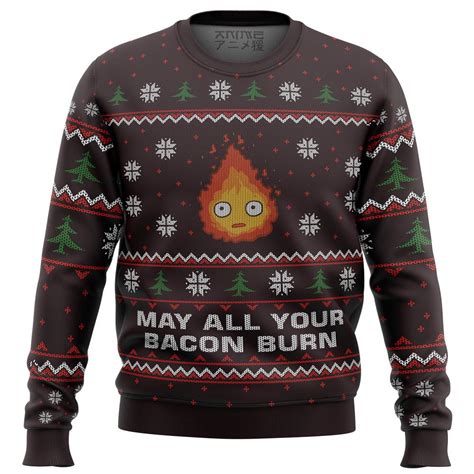 With a history of men dominating her fate, a broken woman returns to her hometown to bury her mother only to find a violent organ smuggling ring already has the body and wants no witnesses. May All Your Bacon Burn Premium Ugly Christmas Sweater ...