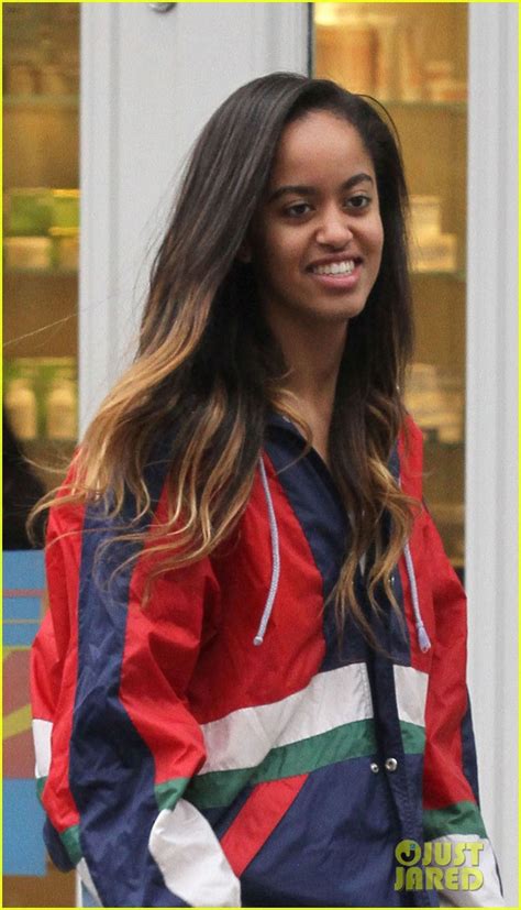 Malia obama and her millionaire boyfriend rory farquharson enjoyed a quick cigarette in between classes at harvard just weeks after the pair returned back from a fun christmas in the u.k. Malia Obama Enjoys Weekend off From Internship | Photo ...