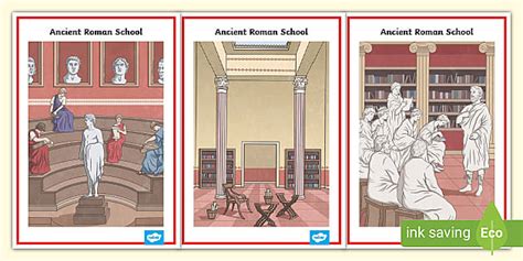 Free Ancient Roman School Display Posters Twinkl
