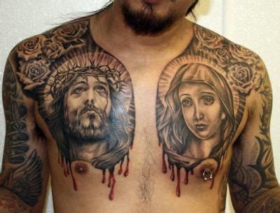 Searching the photos on our site will help you get inspiration, or even better, a tattoo artist near you that can help bring your ideas to life. jesus and maria tattoo - Design of TattoosDesign of Tattoos