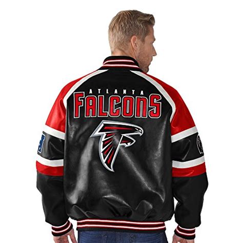 The jackets were navy blue with a huge texans logo on the left side and numbers and positions in large letters on the right sleeve. Atlanta Falcons Varsity Jacket, Falcons Varsity Jacket ...