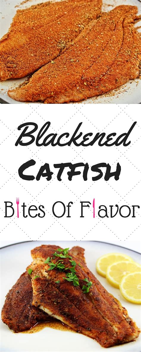 Shake off excess, and place on prepared rack; Healthy Blackened Catfish is great alternative to fried ...