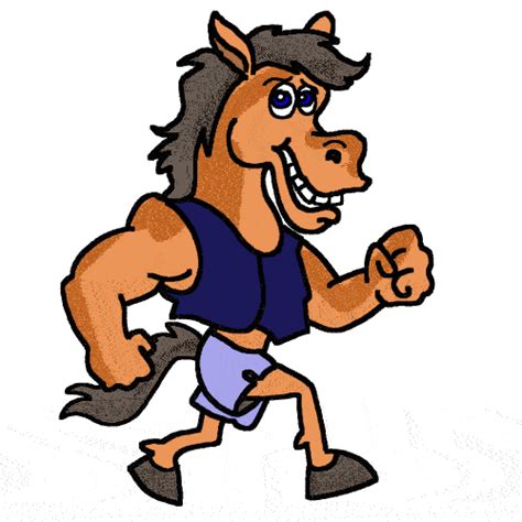 Funny Cartoon Pictures Of Horses Clipart Best