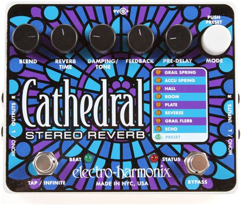 There are many pedal manufacturers these days that are inserting real spring units into their pedals to help capture that true spring reverb sound. Electro-Harmonix Deluxe Memory Man Analog Delay / Chorus ...