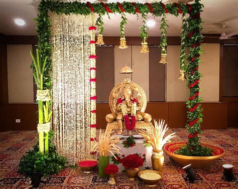 10 Unique Ganpati Decoration At Home Ideas To Add An Extra Charm