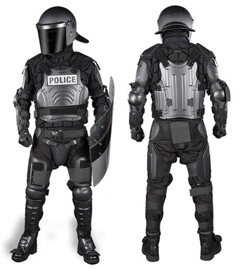 damascus fx 1 flex force police riot gear protective suit a complete set except the helmet that