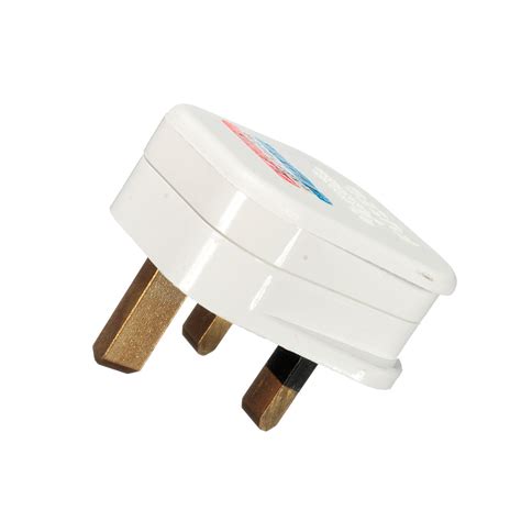 Printed pin connector with the same angle as the plug # 3. 3 Pin 13A 13 AMP UK Plug Mains Top Appliance Power Socket ...