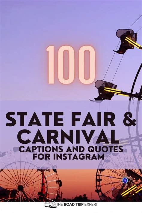 100 sensational state fair captions and carnival quotes