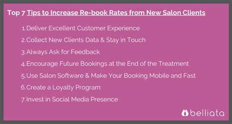 How To Get Clients To Rebook In My Salon