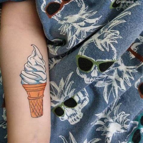 35 Ice Cream Tattoo Designs And Images Trending Tattoo