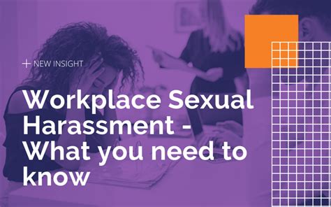 Workplace Sexual Harassment In Ireland What You Need To Know Insight Hr Hr Consultancy